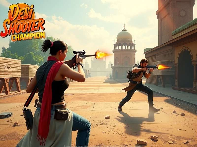 Desi Shooter Champion Battle Scene